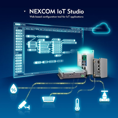 新漢免費(fèi)開(kāi)放NEXCOM IoT Studio聯(lián)網(wǎng)軟件工具下載，簡(jiǎn)化編程開(kāi)發(fā)、加速物聯(lián)網(wǎng)創(chuàng)新
